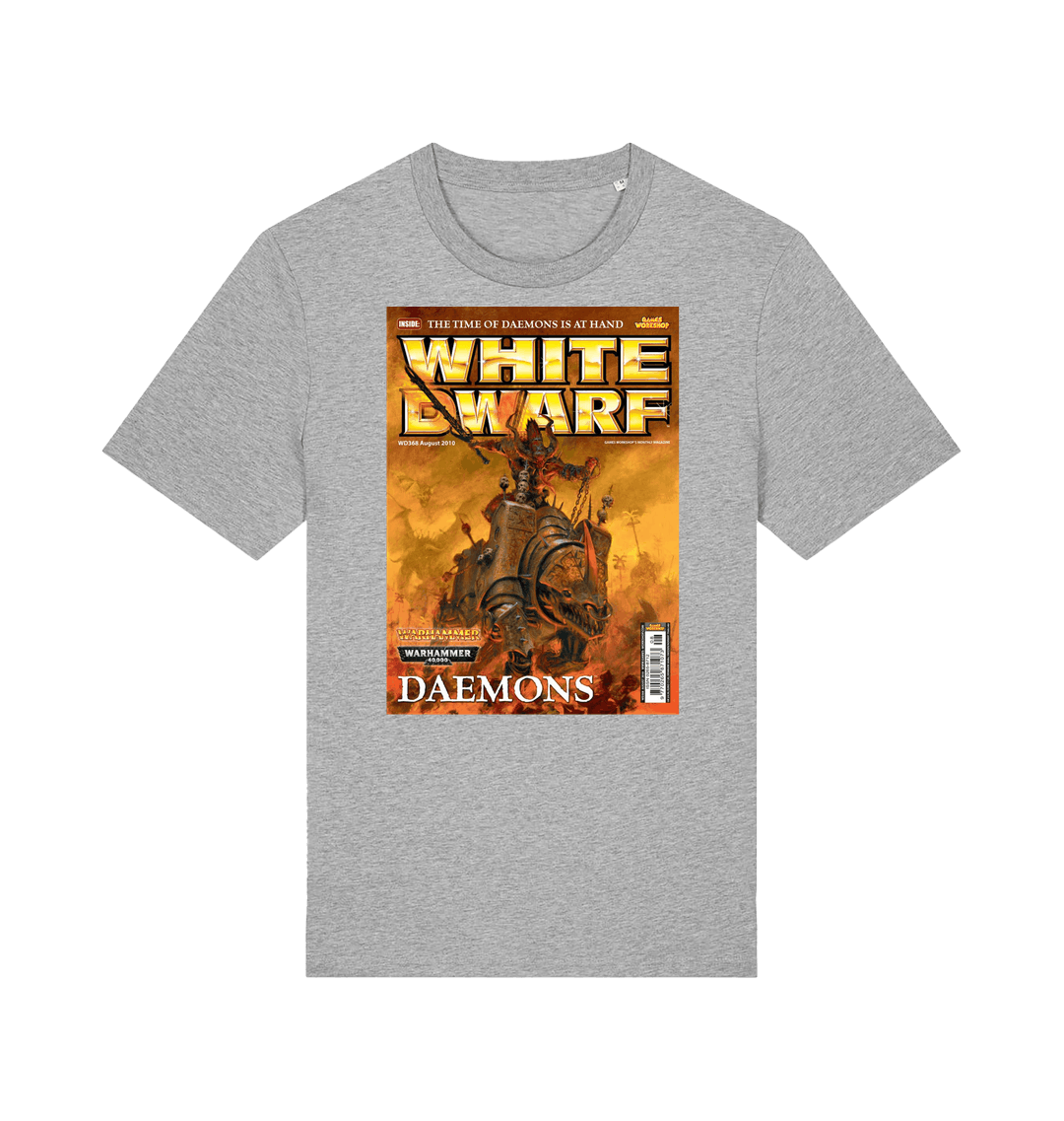 Heather Grey Printed T-shirt Front